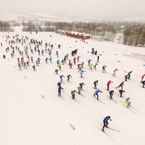 XXXI Bieszczadzki Bieg Lotników- dzień II (dron)